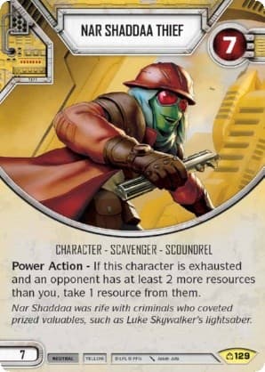 Nar Shaddaa Thief — Covert Missions card