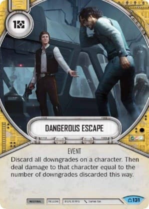 Dangerous Escape — Covert Missions card