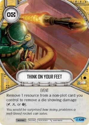 Think on Your Feet — Covert Missions card