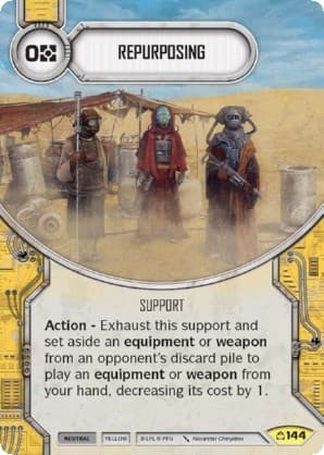 Repurposing — Covert Missions card