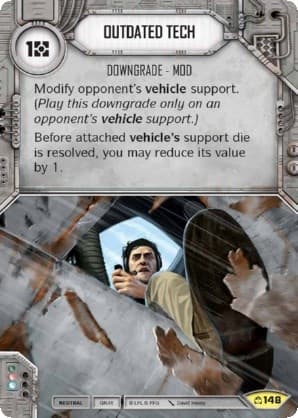 Outdated Tech — Covert Missions card