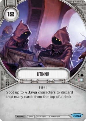 Utinni! — Covert Missions card