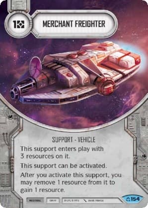 Merchant Freighter — Covert Missions card