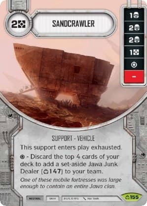 Sandcrawler — Covert Missions card