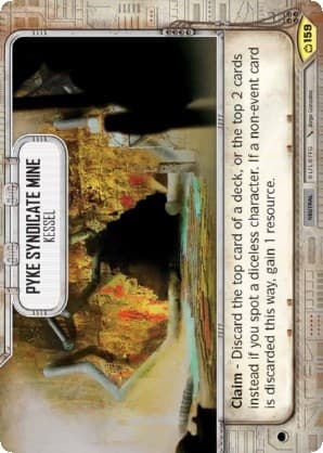 Pyke Syndicate Mine - Kessel — Covert Missions card