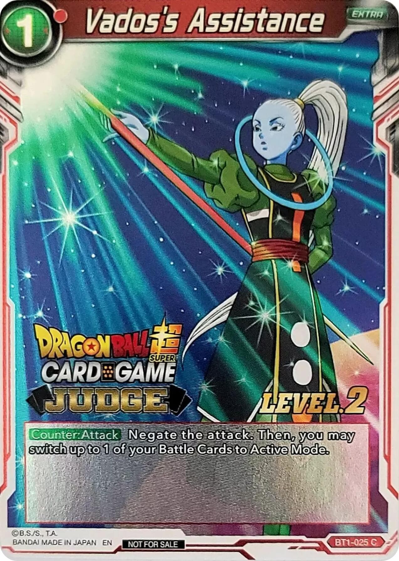 Vados's Assistance (Level 2) — Judge Promotion Cards card