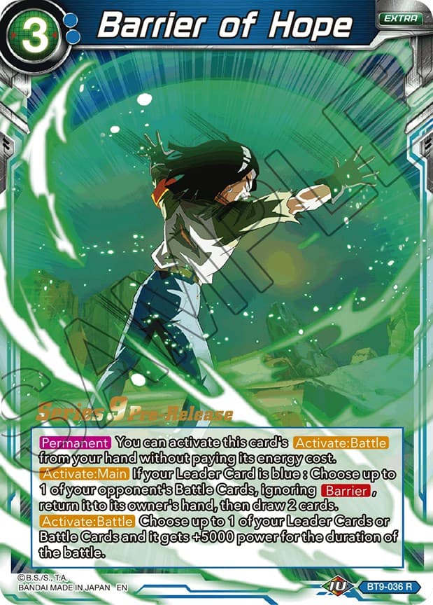 Barrier of Hope — Universal Onslaught Pre-Release Cards card
