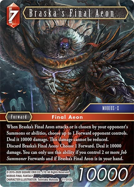 Braska's Final Aeon — Opus XI card