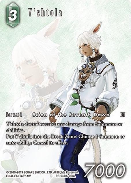 Y'shtola — FF: Promo Cards card