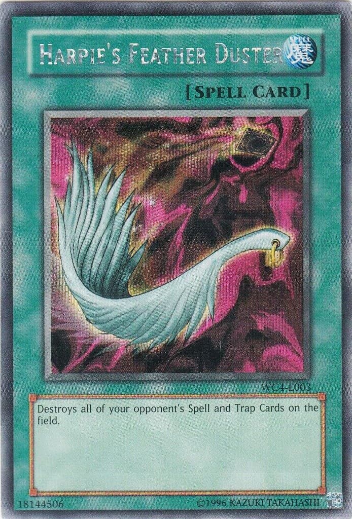 Harpie's Feather Duster — World Championship 2004: GBA Promo card