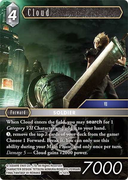 Cloud - 11-127L — Opus XI card