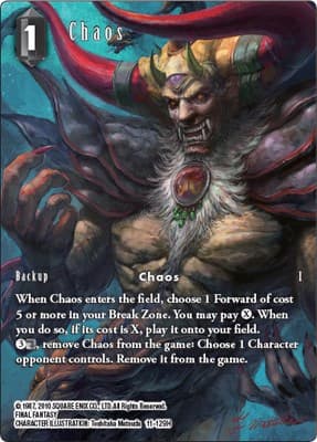 Chaos (Full Art) — Opus XI card