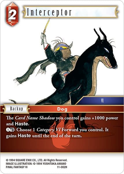 Interceptor — Opus XI card