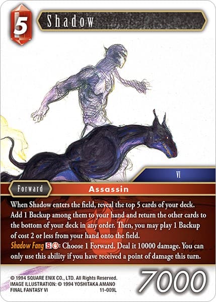 Shadow — Opus XI card