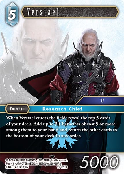 Verstael — Opus XI card