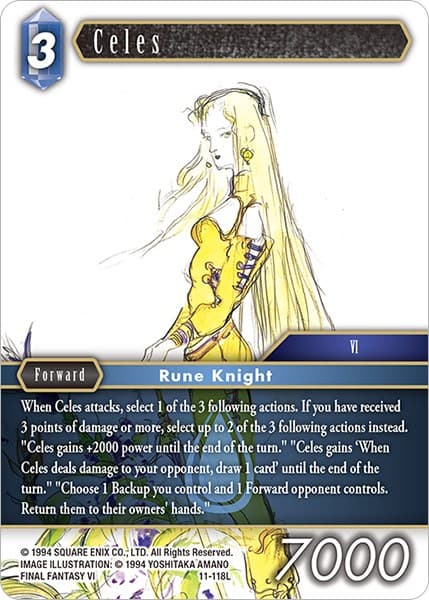 Celes — Opus XI card