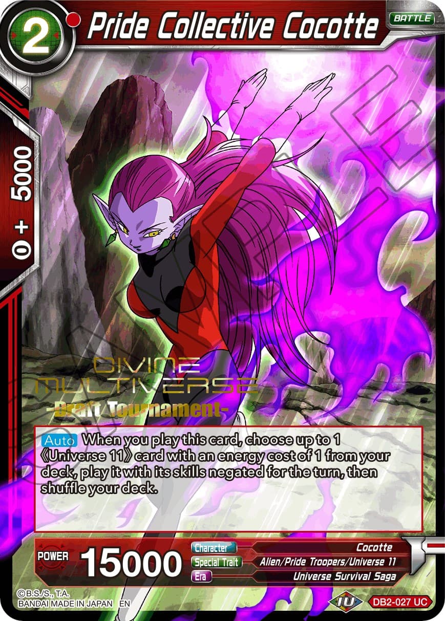 Pride Collective Cocotte (Divine Multiverse Draft Tournament) — Tournament Promotion Cards card