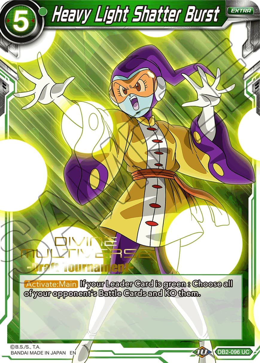 Heavy Light Shatter Burst (Divine Multiverse Draft Tournament) — Tournament Promotion Cards card