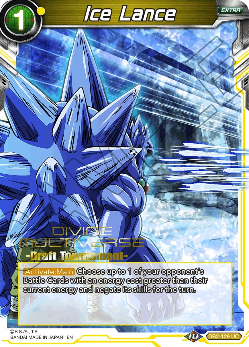 Ice Lance (Divine Multiverse Draft Tournament) — Tournament Promotion Cards card