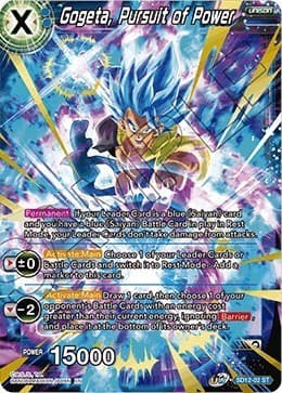Gogeta, Pursuit of Power (Gold Stamped) — Rise of the Unison Warrior card