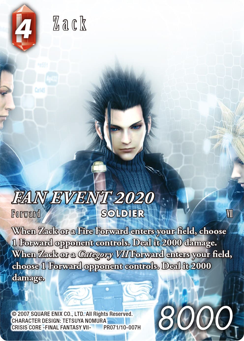 Zack - PR071/007H — FF: Promo Cards card
