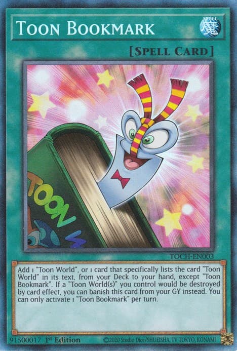 Toon Bookmark (CR) — Toon Chaos card