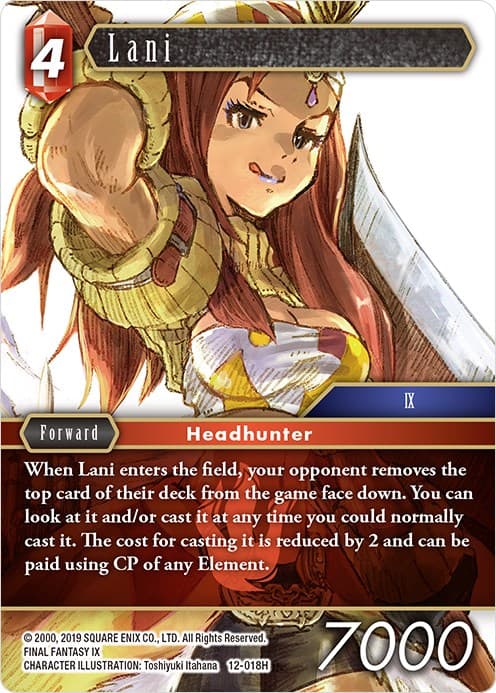 Lani — Opus XII card