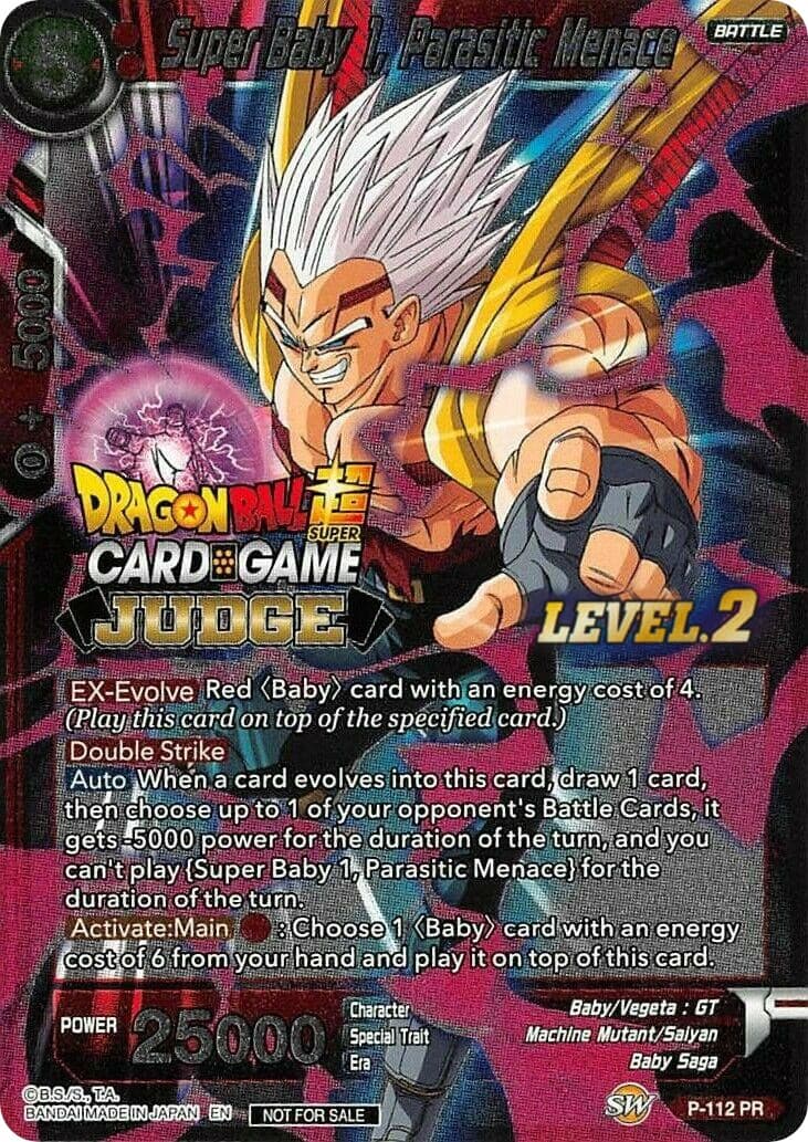Super Baby 1, Parasitic Menace (Level 2) — Judge Promotion Cards card