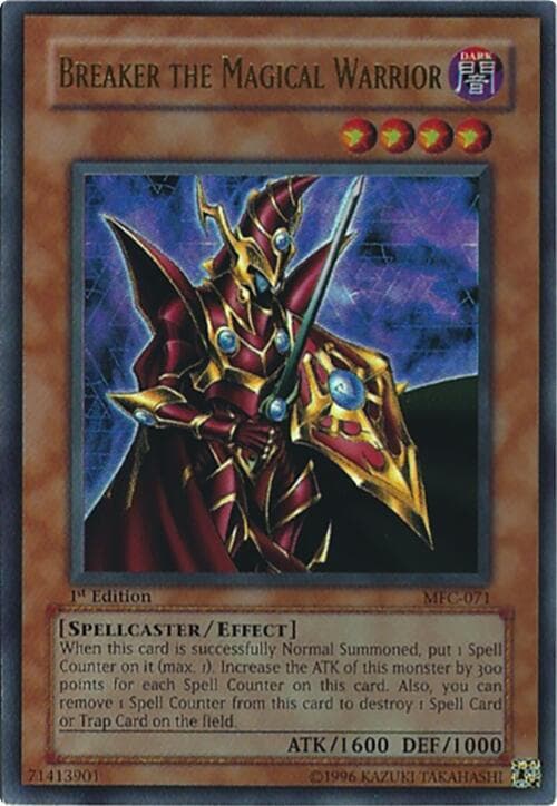 Breaker the Magical Warrior — Magician's Force card