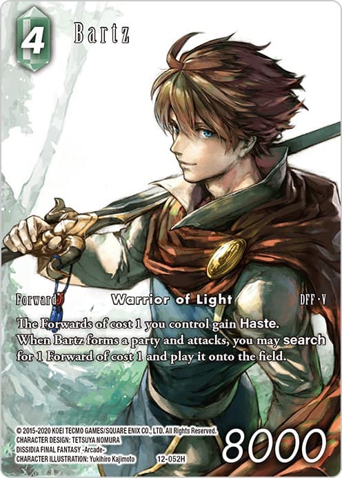 Bartz (Full Art) — Opus XII card