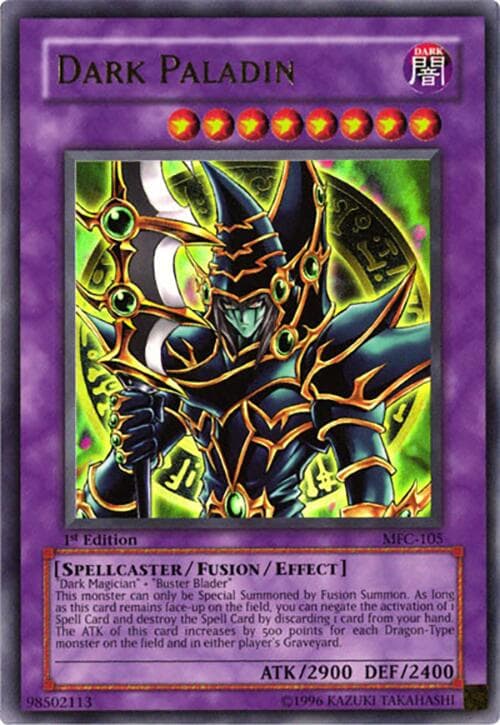 Dark Paladin (1st Edition Artwork) — Magician's Force card