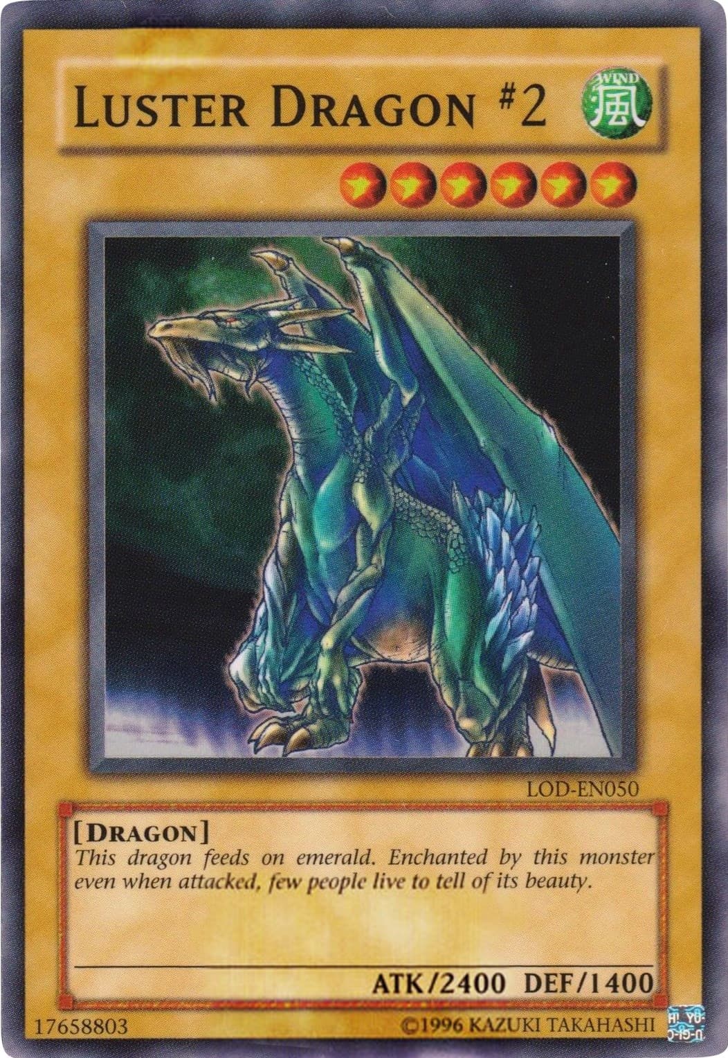 Luster Dragon #2 — Legacy of Darkness card
