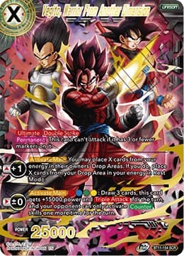 Vegito, Warrior From Another Dimension — Vermilion Bloodline card