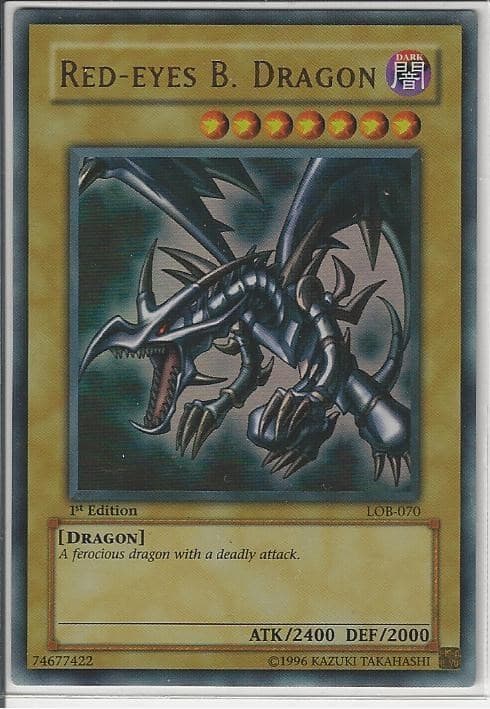 Red-Eyes B. Dragon — The Legend of Blue Eyes White Dragon card