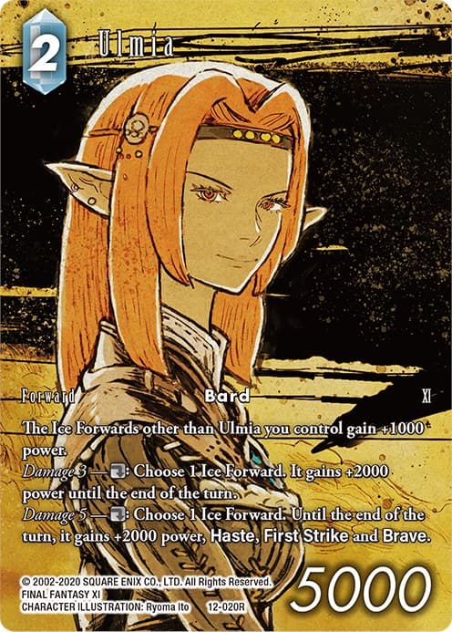 Ulmia (Full Art) — Opus XII card