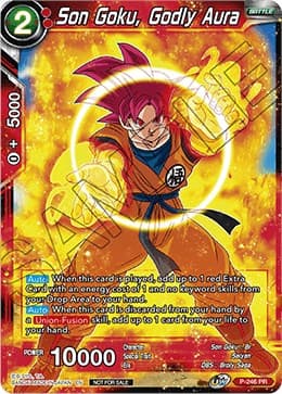 Son Goku, Godly Aura — Promotion Cards card