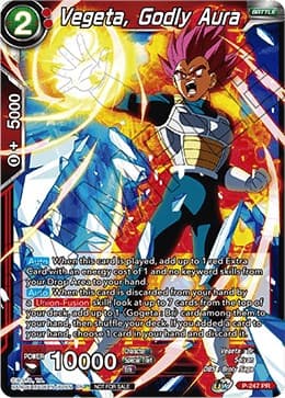 Vegeta, Godly Aura — Promotion Cards card