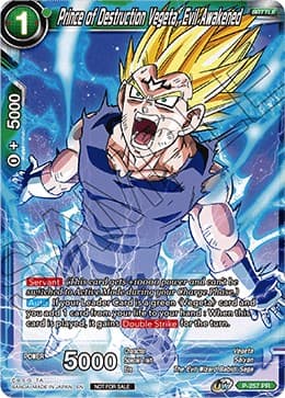 Prince of Destruction Vegeta, Evil Awakened — Promotion Cards card