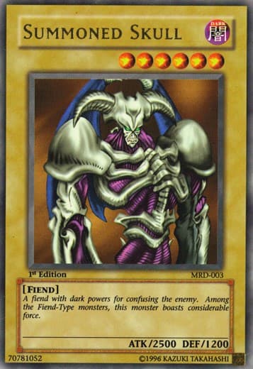 Summoned Skull — Metal Raiders card