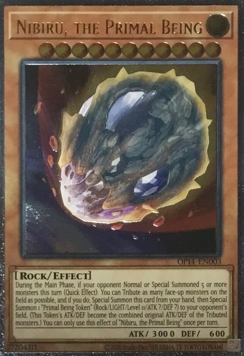 Nibiru, the Primal Being (UTR) — OTS Tournament Pack 14 card
