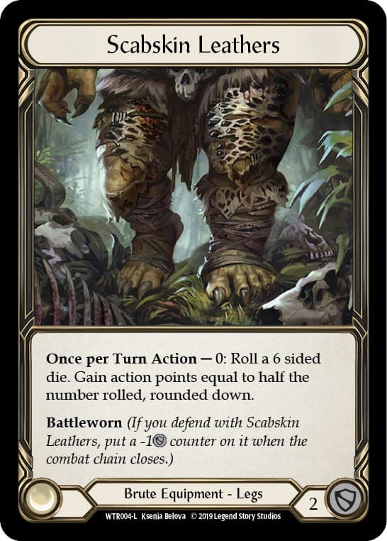 Scabskin Leathers — Welcome to Rathe card