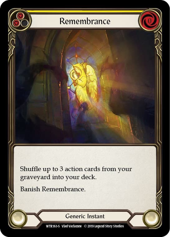 Remembrance — Welcome to Rathe card