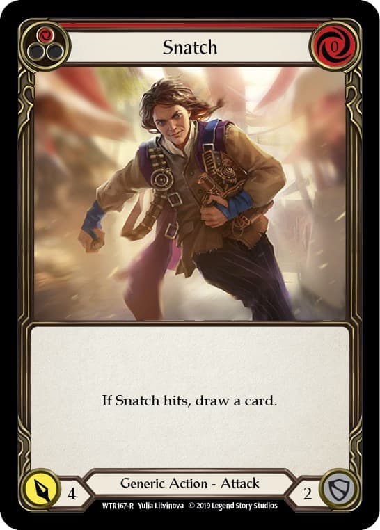 Snatch (Red) — Welcome to Rathe card