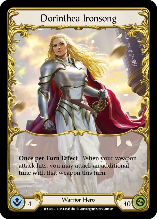 Dorinthea Ironsong — Hero Deck: Dorinthea card