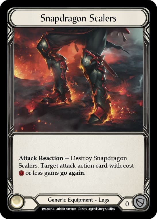 Snapdragon Scalers — Hero Deck: Rhinar card