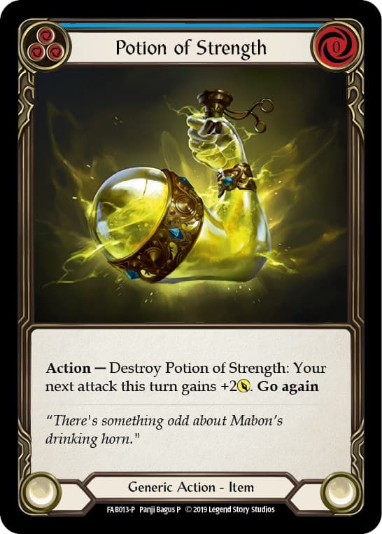 Potion of Strength - FAB013 — Flesh and Blood: Promo Cards card