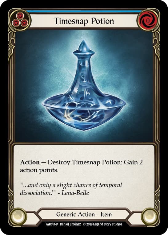 Timesnap Potion - FAB014 — Flesh and Blood: Promo Cards card