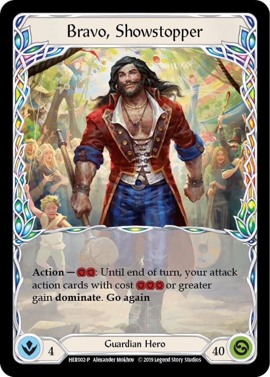 Bravo, Showstopper - HER002 — Flesh and Blood: Promo Cards card