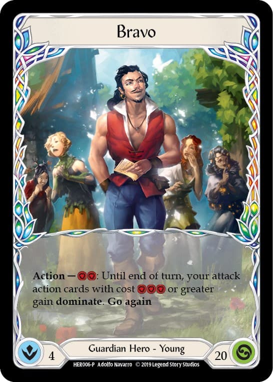 Bravo - HER006 — Flesh and Blood: Promo Cards card