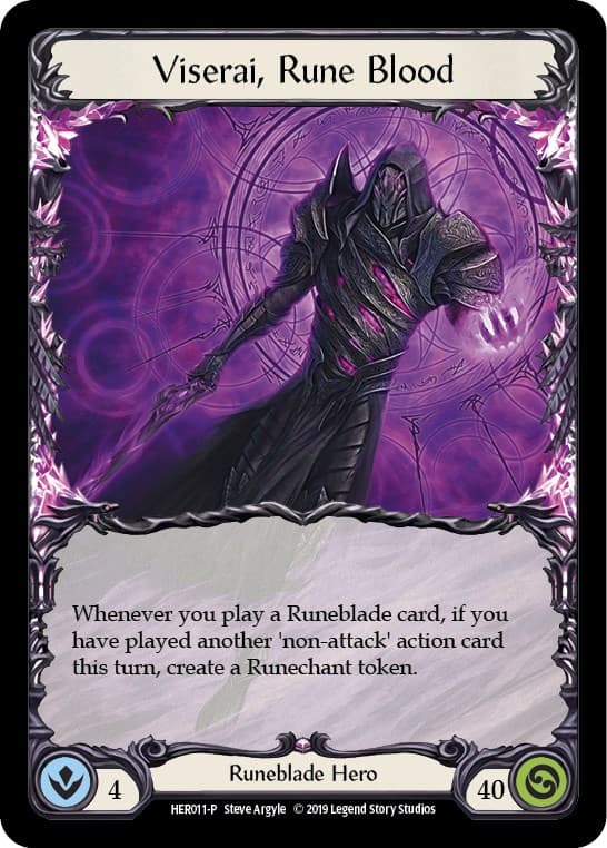 Viserai, Rune Blood - HER011 — Flesh and Blood: Promo Cards card
